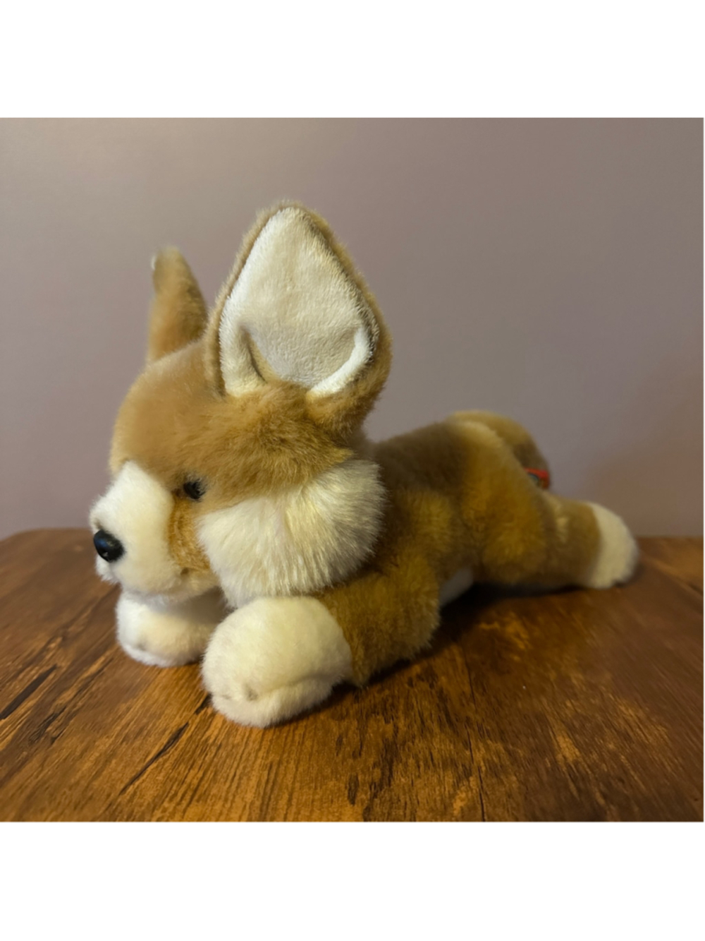 Adventure Planet Fennec Fox Plush 10 Inch Beige White Stuffed Animal